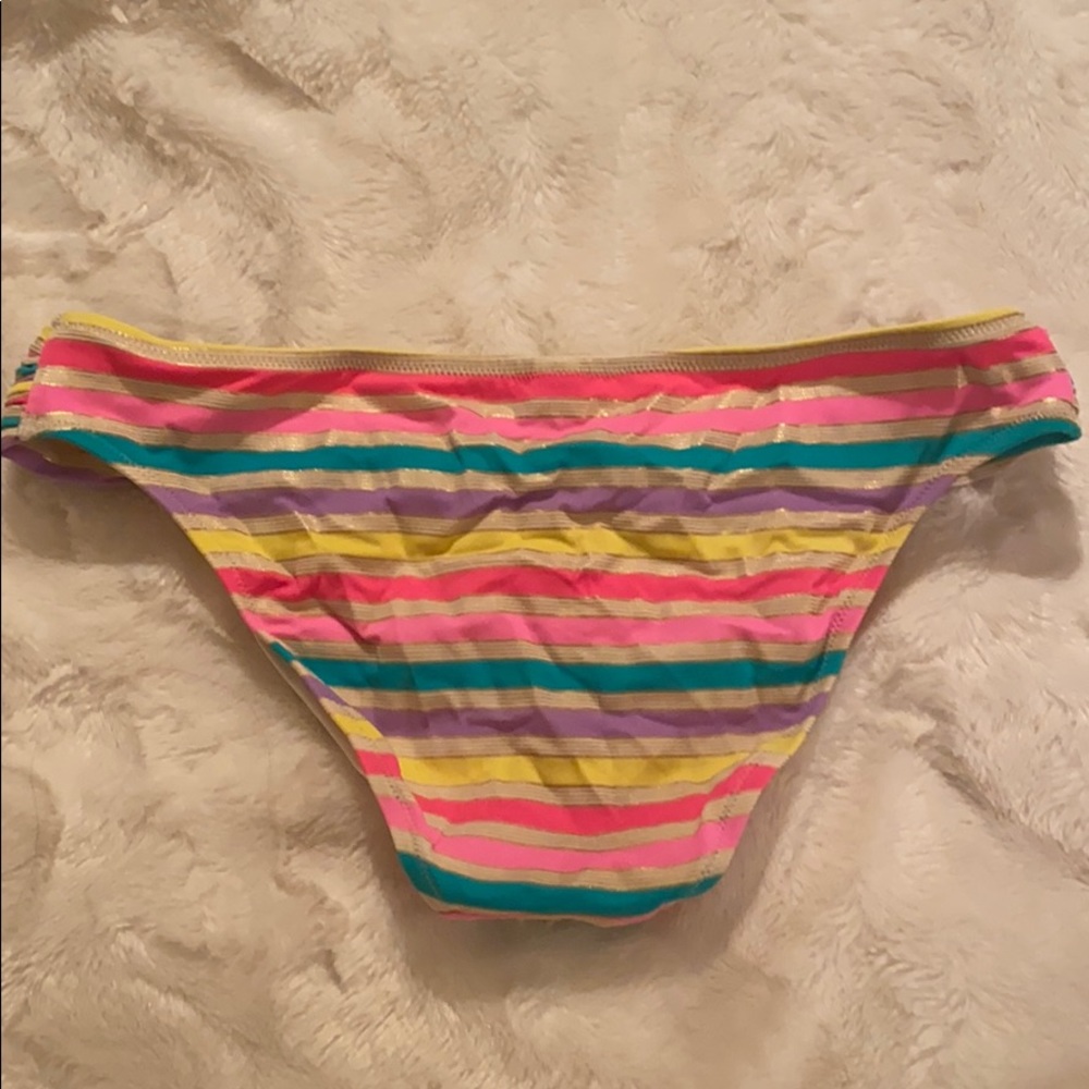 Multicolour Stripped Bikini Bottom - Picture 2 of 3